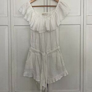 Ocean Drive White Romper